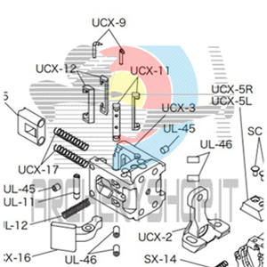 Ricambio Shibuya Ultima II UCX-11