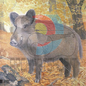 Bersaglio animale JVD cinghiale cm 90x83