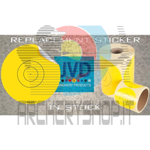 Adesivi JVD Sticker 120 mm per Fita 60 (100pz)
