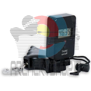 Dinamometro digitale Decut  Bow Scale alluminio NERO