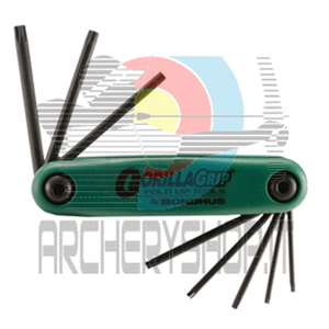 Set chiavi Bondhus Gorilla Torx T6-T25 PICCOLE