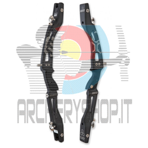 Riser KINETIC ADEO CARBON 25" NERO by Win&Win - ATTACCO ILF - DESTRO 