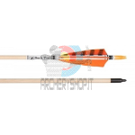 Freccia Buck Trail deluxe in legno di abete 5/16" (Conf. da 6 pz.)