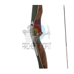 ARCO Bear Archery Fieldbow One Piece Kodiak 59 Shedua and Green -DESTRO