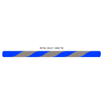 Corda Flex 8125G SUPRA BICOLOR bianco/ blu  - 66" 16 Fili