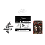 RICAMBIO LAME Punta Caccia DEEP 6 EXODUS 100 GR SWEPT  (CONF. 3 PZ)