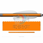Wrap socx 10.3mm Arancio