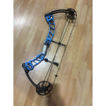 Arco Compound Kinetic Rave - Blu - Regolabile 18-55 lbs -DESTRO (USATO)