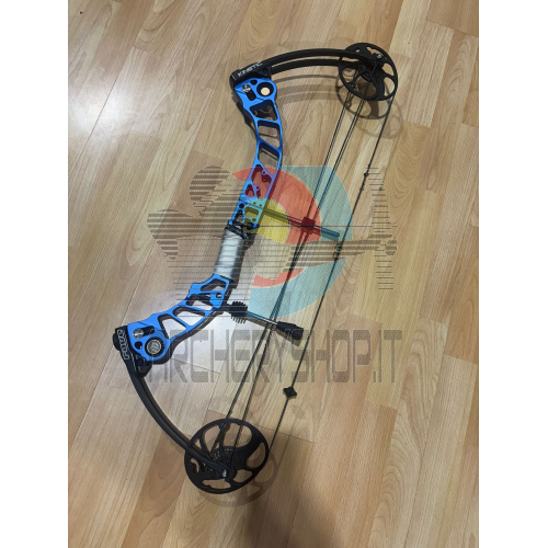 Arco Compound Kinetic Rave - Blu - Regolabile 18-55 lbs -DESTRO (USATO)