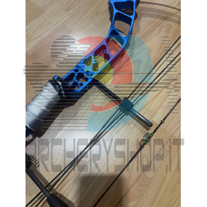 Arco Compound Kinetic Rave - Blu - Regolabile 18-55 lbs -DESTRO (USATO)