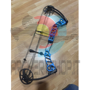Arco Compound Kinetic Rave - Blu - Regolabile 18-55 lbs -DESTRO (USATO)