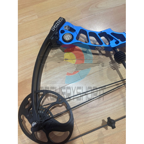 Arco Compound Kinetic Rave - Blu - Regolabile 18-55 lbs -DESTRO (USATO)
