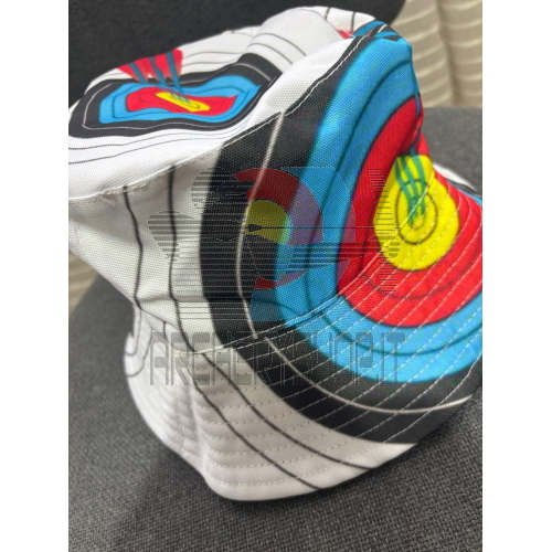 Cappello in cotone pescatore Target Bersaglio doubleface