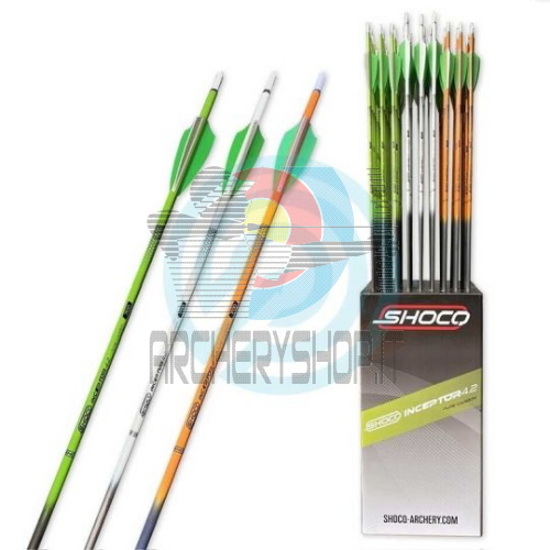 Freccia SHOCQ Inceptor 4.2 -12 pezzi